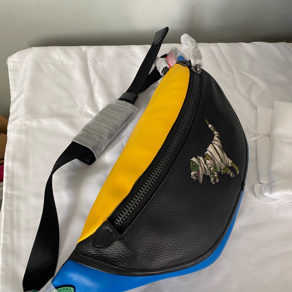 Coach X Michael B. Jordan League limited edition Belt bag  With Mummified Rexy